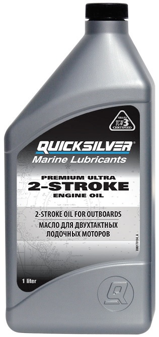 Фото Масло 2-х тактное Quicksilver Premium Ultra (1л) Фото Масло 2-х тактное Quicksilver Premium Ultra (1л)